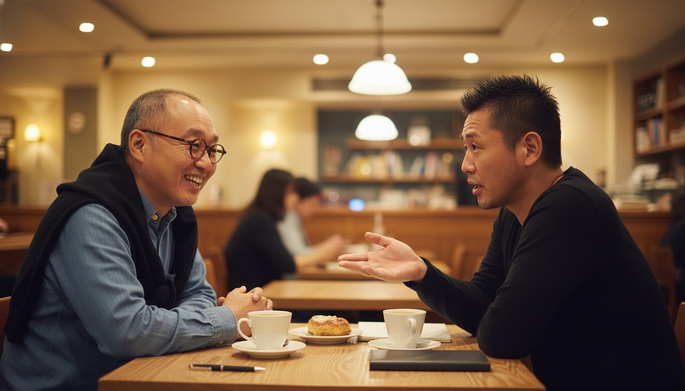 hide-aciとエルタジェールの対話