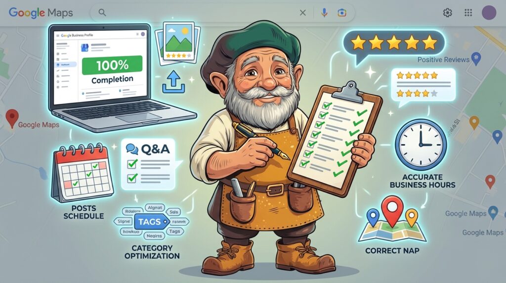 Googleビジネスプロフィールを「完璧に」整備する