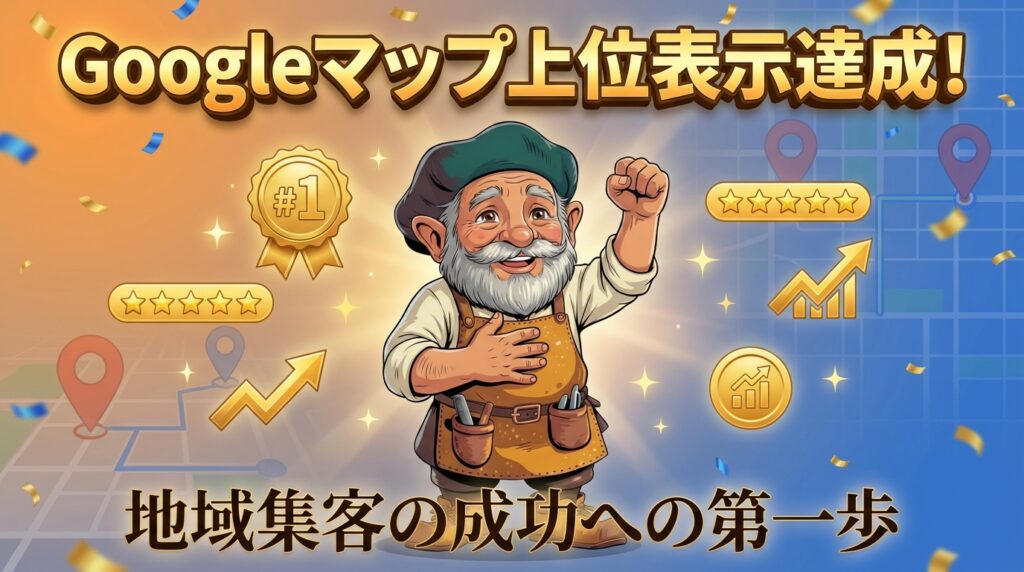 Googleマップでの上位表示が集客に直結する