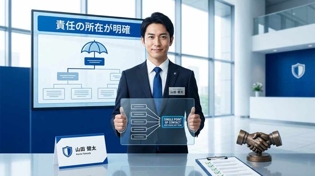 責任の所在が明確