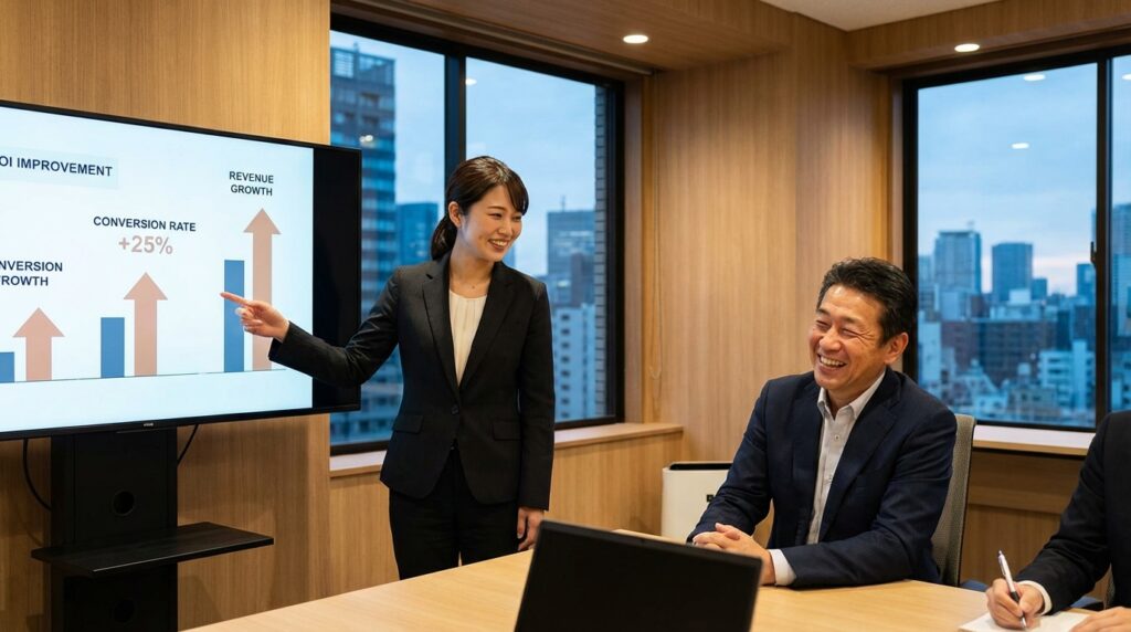 改善した結果、「クライアントの顔が変わった」瞬間