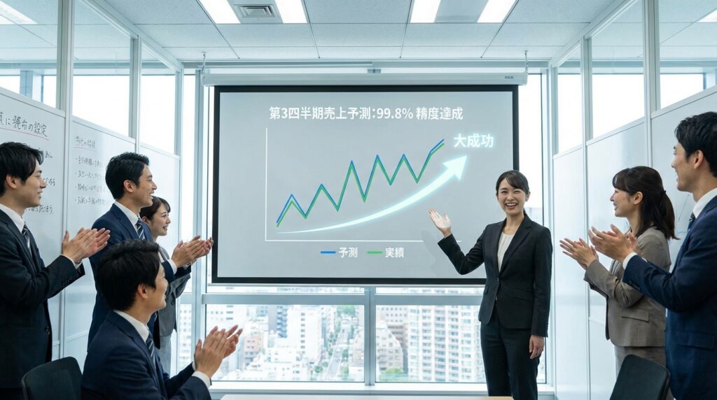 仮説が当たった瞬間