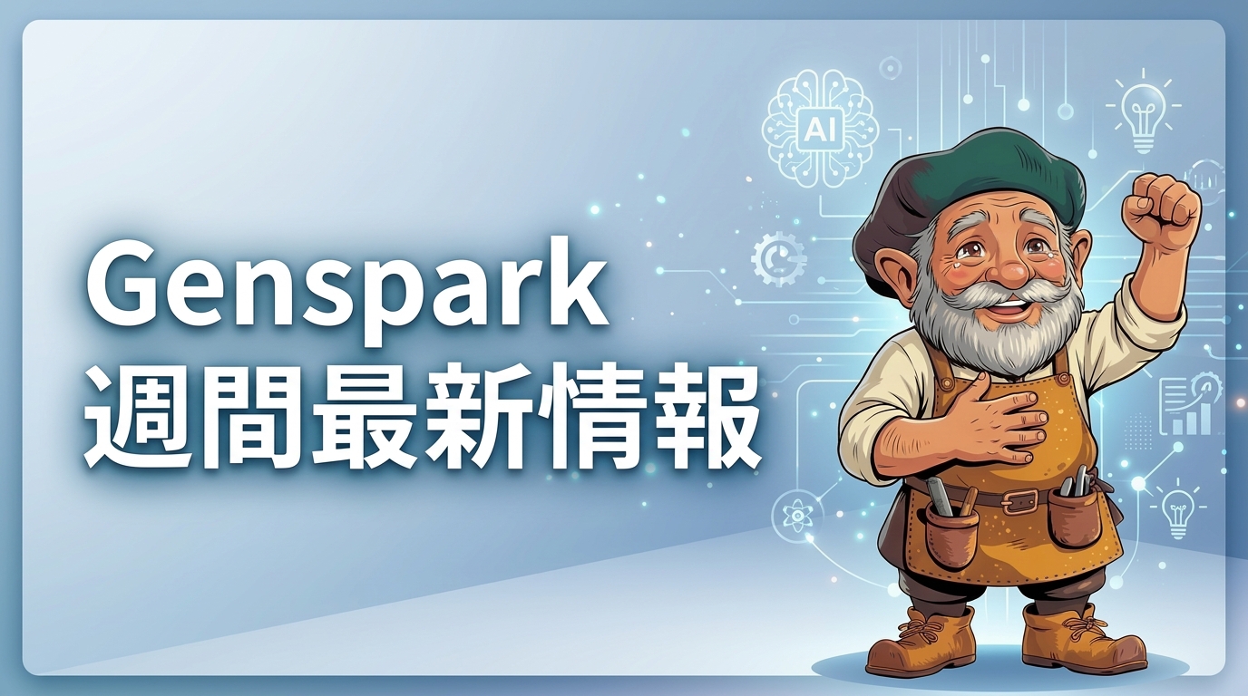 【Genspark週刊情報】2026年3月23日〜2026年3月29日の最新ニュースまとめ